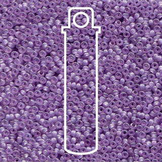 11/0 Miyuki Round Seed Beads  (Lavender)  *approx 22 gram tube