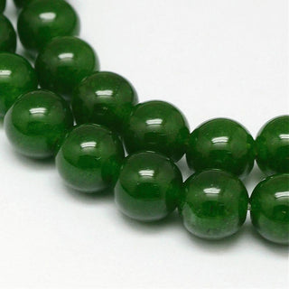 Natural Taiwan Jade ( Green) *6mm.  Approx 60 Beads.