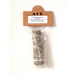 California  Blue Sage.  4" Smudge Bundle