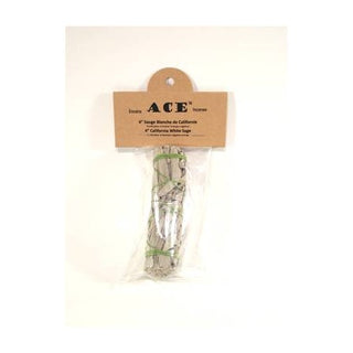 California White Sage.  4" Smudge Bundle